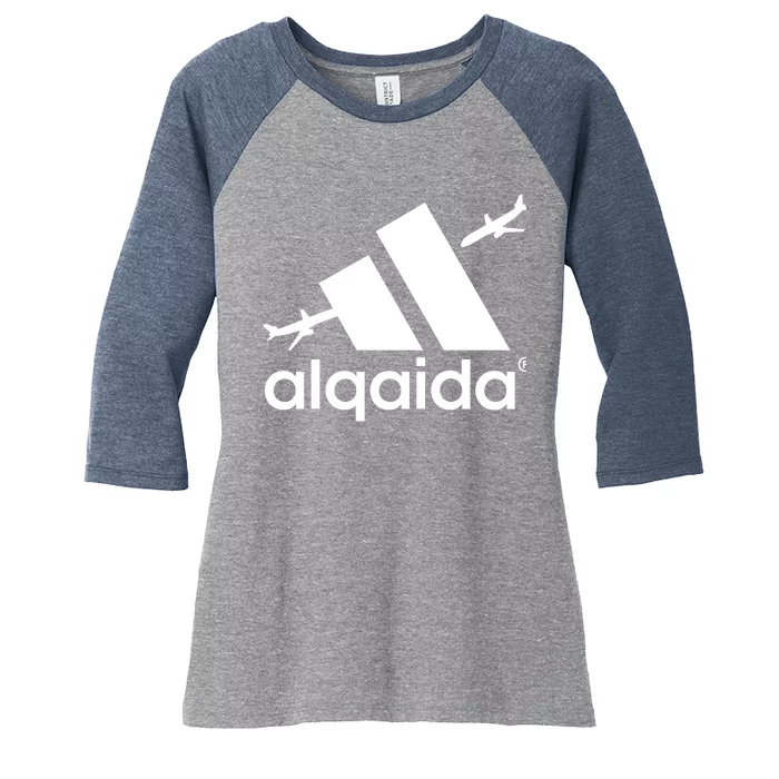 Alqaida 911 September 11th Women's Tri-Blend 3/4-Sleeve Raglan Shirt