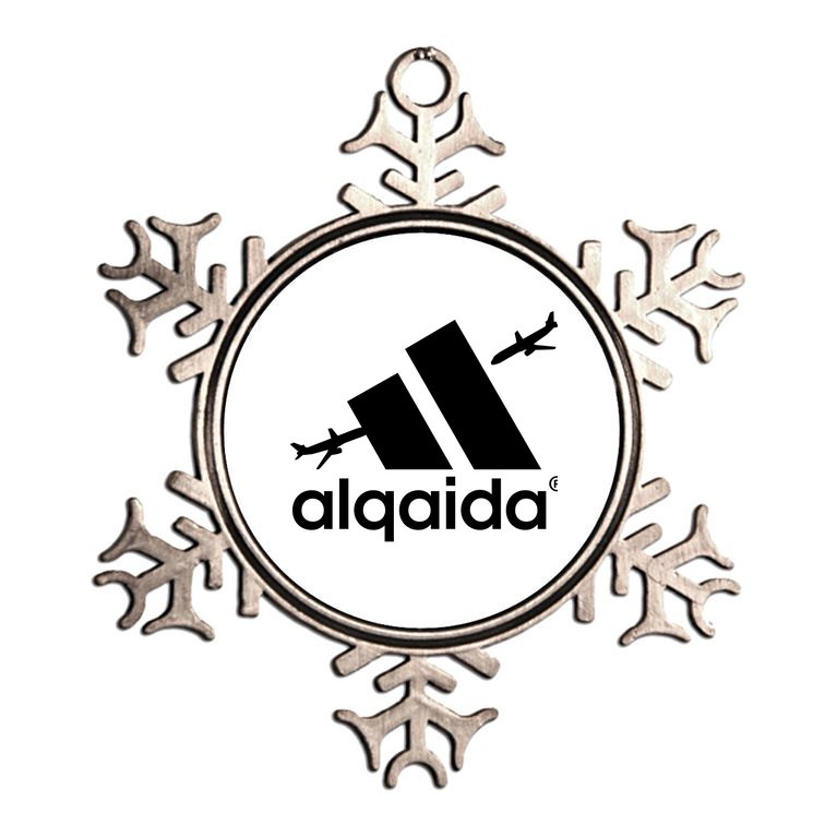 Alqaida 911 September 11th Metallic Star Ornament