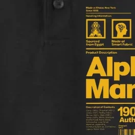 Alpha African 1906 Fraternity Information Description Dry Zone Grid Performance Polo