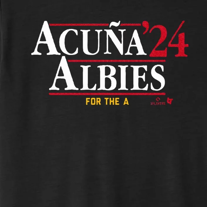 AcuñA Albies 24 Atlanta Baseball ChromaSoft Performance T-Shirt