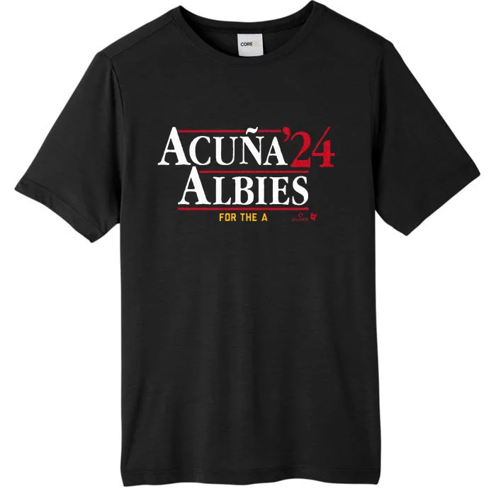 AcuñA Albies 24 Atlanta Baseball ChromaSoft Performance T-Shirt