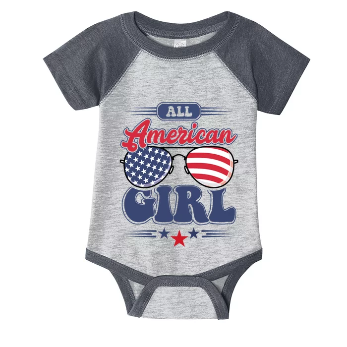 All American 4th Of July Family Matching Infant Baby Jersey Bodysuit