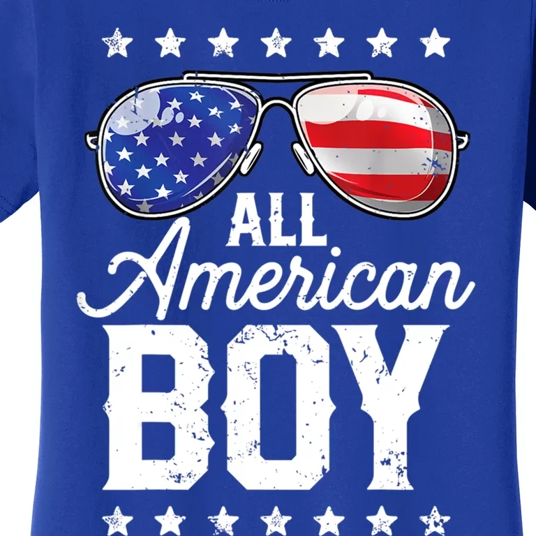 All American 4th Of July Sunglasses Gift Women's T-Shirt