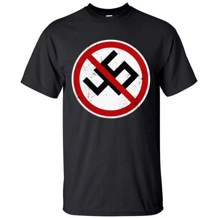 Antitrump Anti 45 Anti Nazi Tall T-Shirt