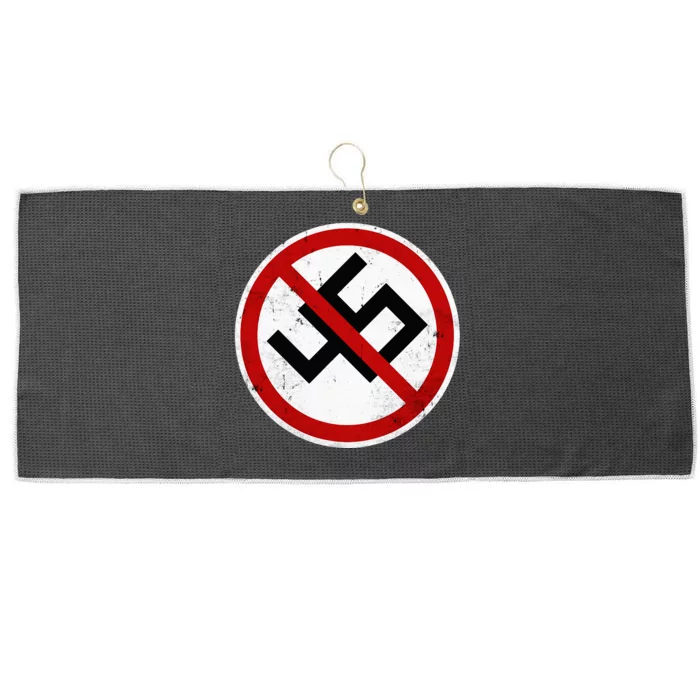 Antitrump Anti 45 Anti Nazi Large Microfiber Waffle Golf Towel