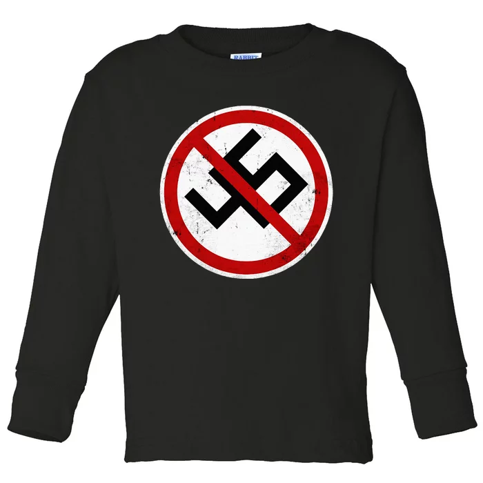 Antitrump Anti 45 Anti Nazi Toddler Long Sleeve Shirt