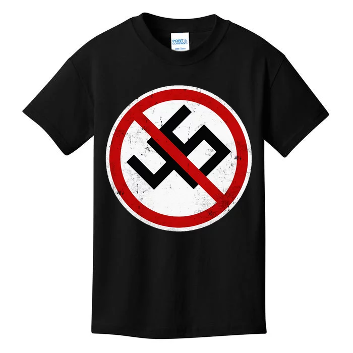 Antitrump Anti 45 Anti Nazi Kids T-Shirt