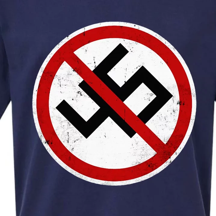 Antitrump Anti 45 Anti Nazi Sueded Cloud Jersey T-Shirt