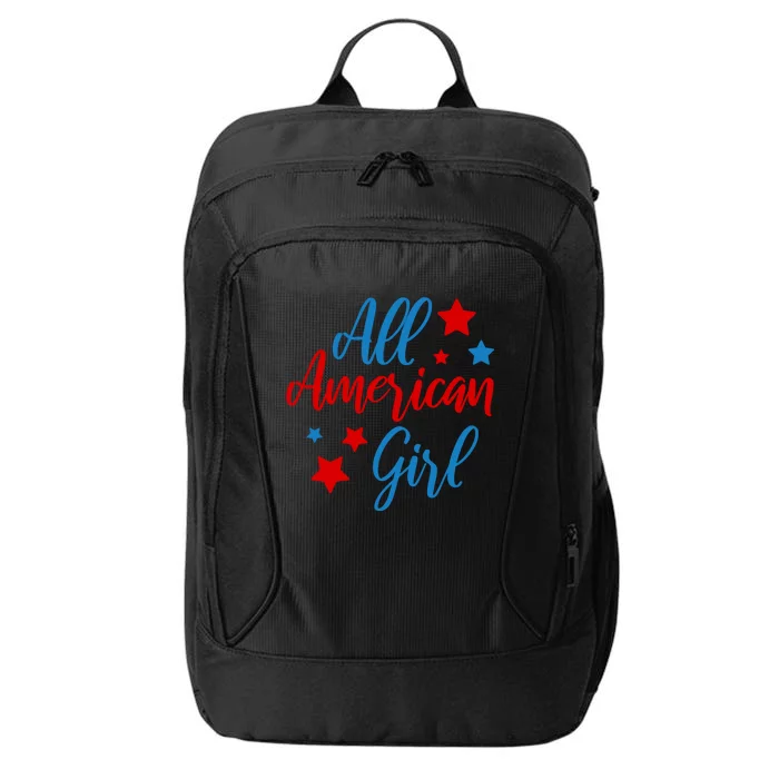 All American 4th Of July Usa Patriotic Cute Gift City Backpack