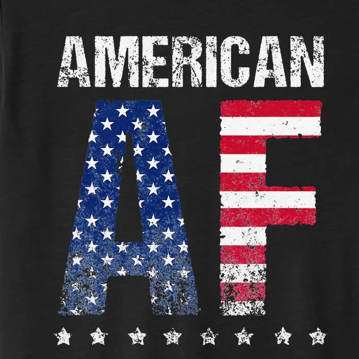 American af 4th of july funny novelty design for merica ChromaSoft Performance T-Shirt