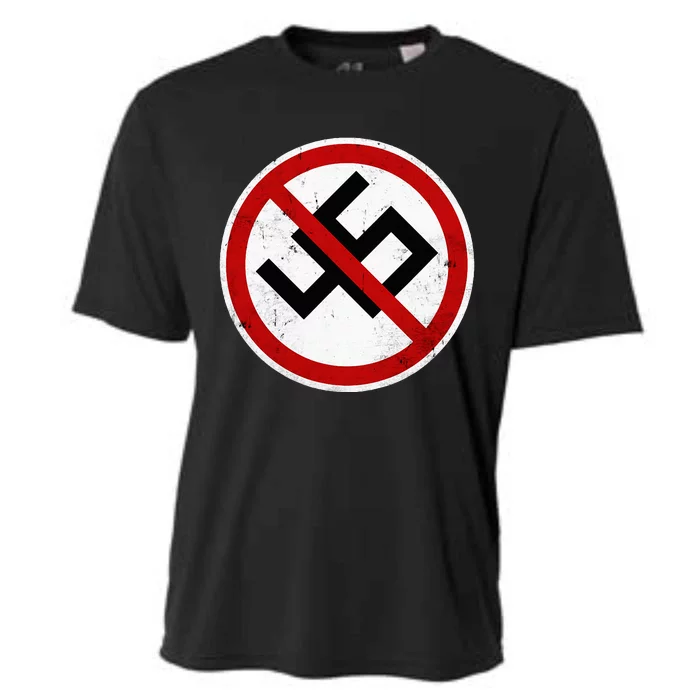 Antitrump Anti 45 Anti Nazi Cooling Performance Crew T-Shirt