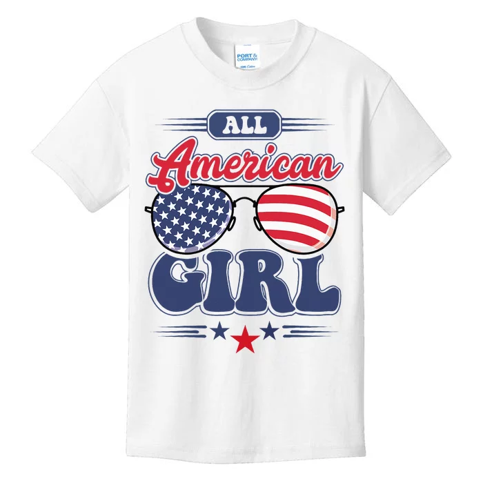 All American 4th Of July Family Matching Kids T-Shirt