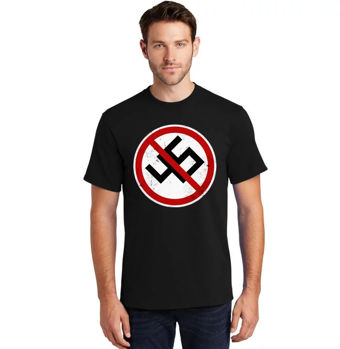 Antitrump Anti 45 Anti Nazi Tall T-Shirt