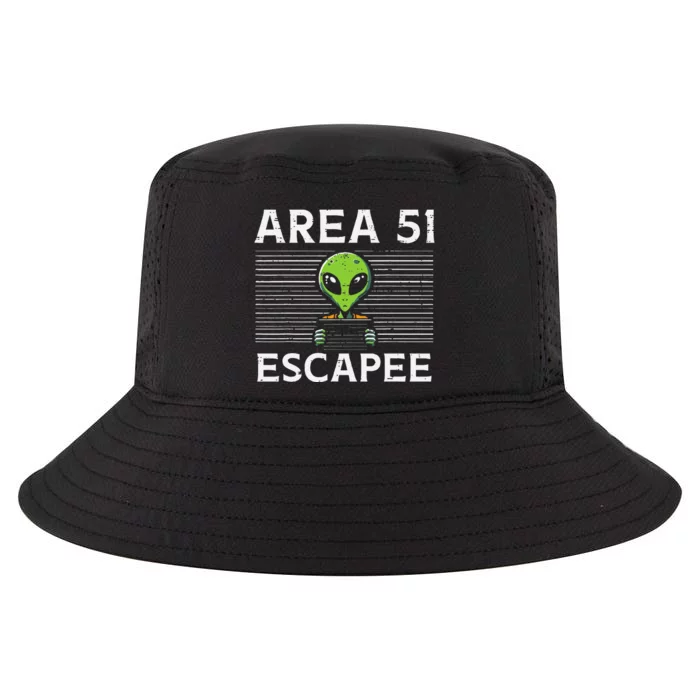 Alien Area 51 Escapee Funny Costume Ufo Cool Comfort Performance Bucket Hat