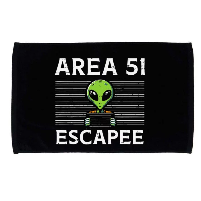 Alien Area 51 Escapee Microfiber Hand Towel