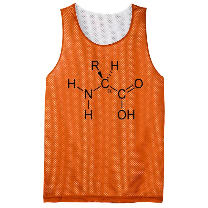 Alpha Amino Acid Biochemistry Muscle Protein Genetic Mesh Reversible Basketball Jersey Tank