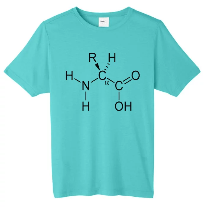 Alpha Amino Acid Biochemistry Muscle Protein Genetic ChromaSoft Performance T-Shirt