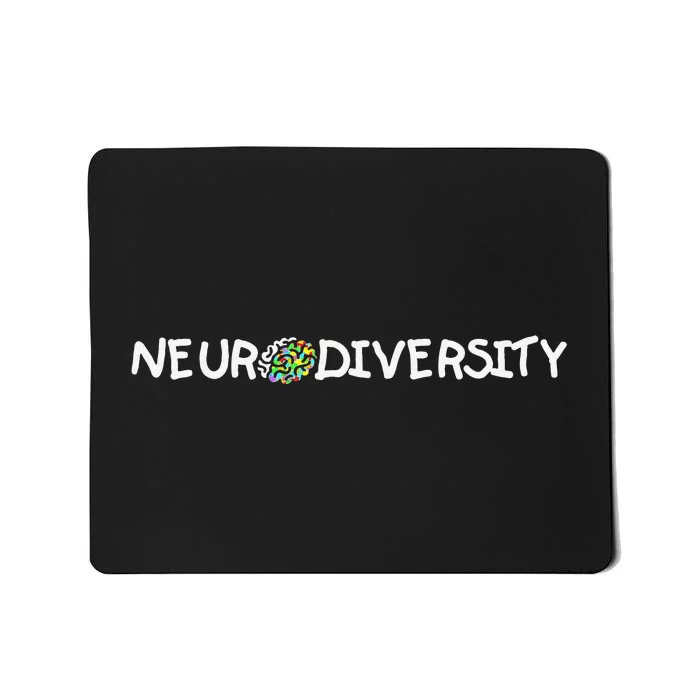 Autism And ADHD Awareness Embrace Neurodiversity Mousepad