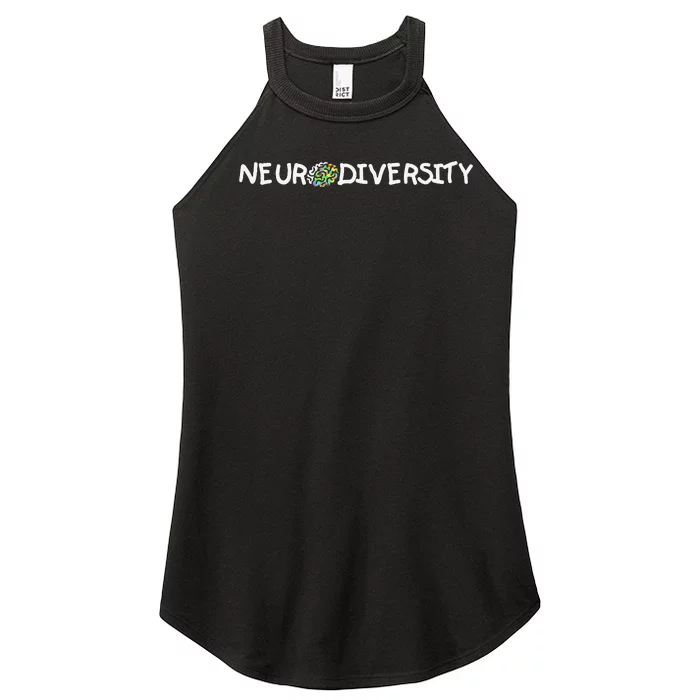 Autism And ADHD Awareness Embrace Neurodiversity Women’s Perfect Tri Rocker Tank