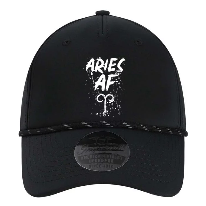 Aries Af Astrology March April Birthday Zodiac Funny Gift Cute Gift Performance The Dyno Cap