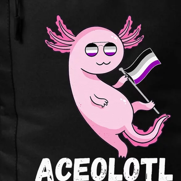 Ace Axolotl Asexual Pride Flag Mexican Salamander LGBT Daily Commute Backpack