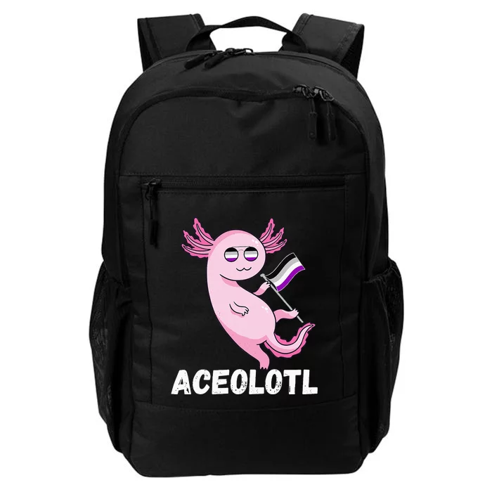 Ace Axolotl Asexual Pride Flag Mexican Salamander LGBT Daily Commute Backpack