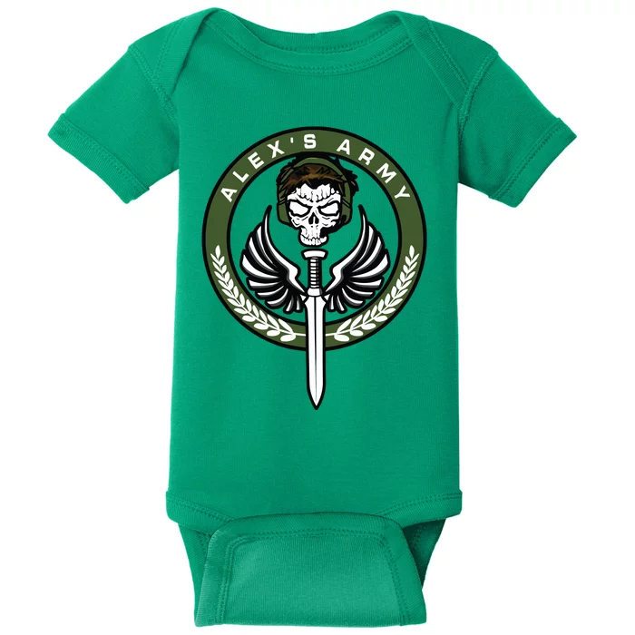 AlexS Army Baby Bodysuit