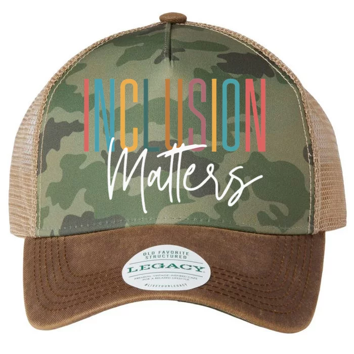 Autism Awareness Acceptance Inclusion Matters Legacy Tie Dye Trucker Hat