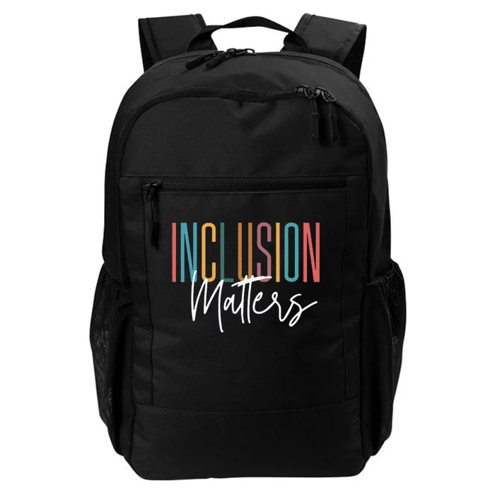 Autism Awareness Acceptance Inclusion Matters Daily Commute Backpack