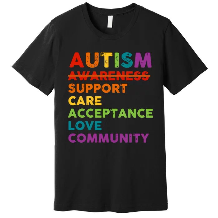 Autism Acceptance Autism Awareness Premium T-Shirt