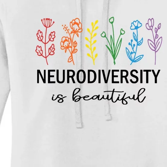 Autism Awareness Acceptance Neurodiversity Is Beautiful Women's Pullover Hoodie