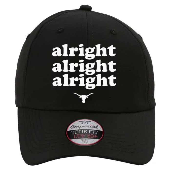 Alright Alright Alright Texas Bull Texas Pride State USA The Original Performance Cap