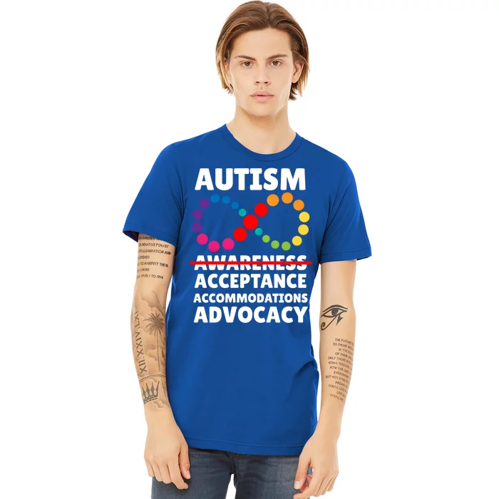 Autism Advocacy Acceptance Gift Premium T-Shirt