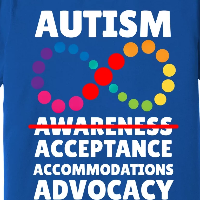 Autism Advocacy Acceptance Gift Premium T-Shirt