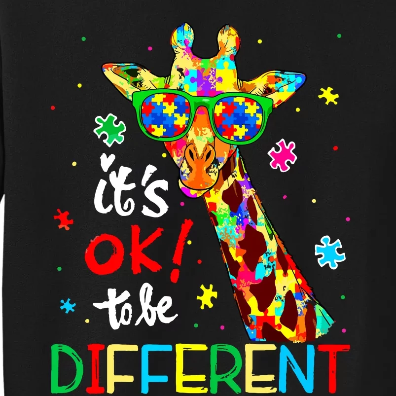 Autism Awareness Acceptance Women Its Ok To Be Different Sweatshirt