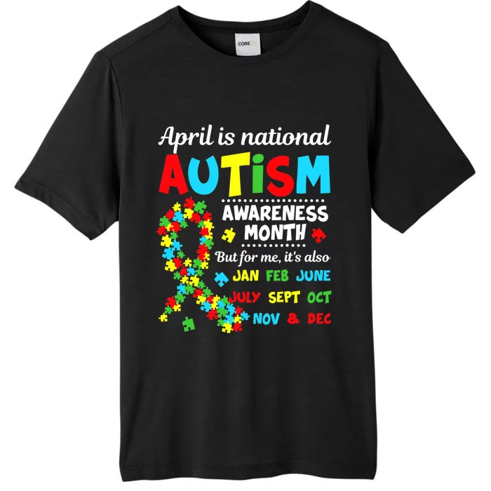 Autism Awareness - April is National Autism Awareness Month ChromaSoft Performance T-Shirt