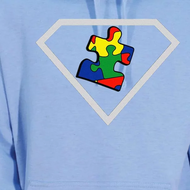 Autism Awareness Autism Superhero Gift Unisex Surf Hoodie