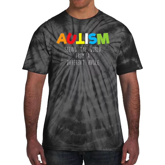 Autism Awareness Autism Angel Tee Tie-Dye T-Shirt