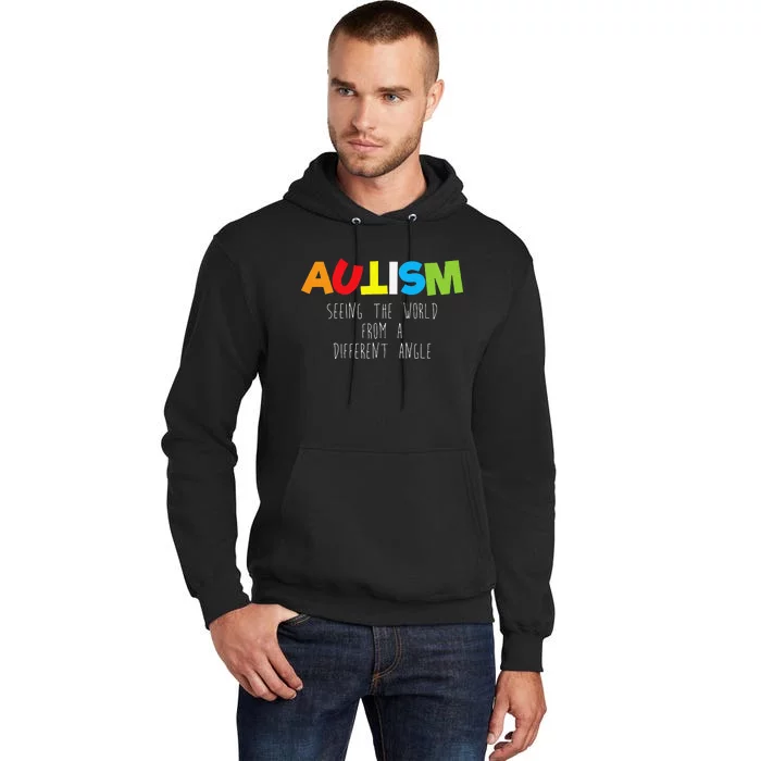 Autism Awareness Autism Angel Tee Tall Hoodie