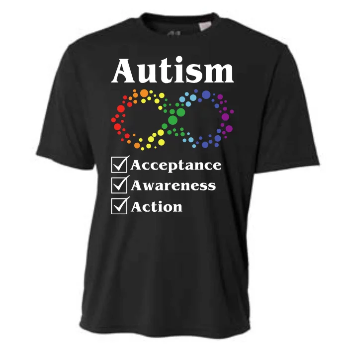 Autism Acceptance Awareness Action Cooling Performance Crew T-Shirt