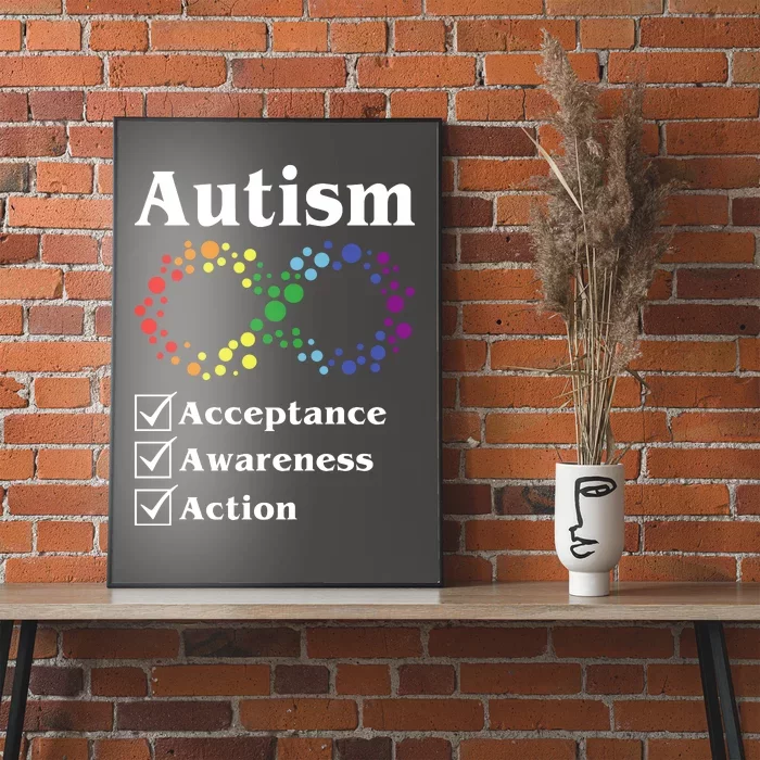 Autism Acceptance Awareness Action Poster