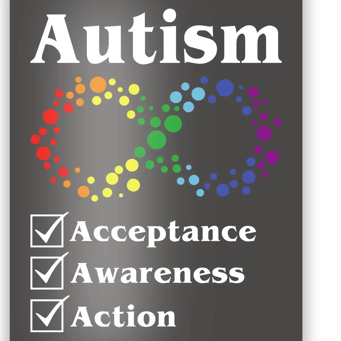 Autism Acceptance Awareness Action Poster