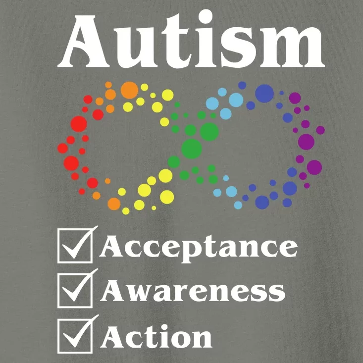 Autism Acceptance Awareness Action Toddler T-Shirt