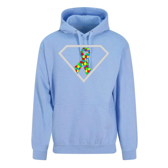 Autism Awareness Autism Superhero Unisex Surf Hoodie