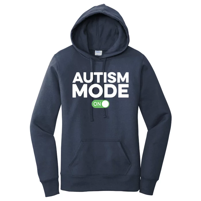 Aspergers Awareness Autism Mode Great Gift Great Gift Women's Pullover Hoodie