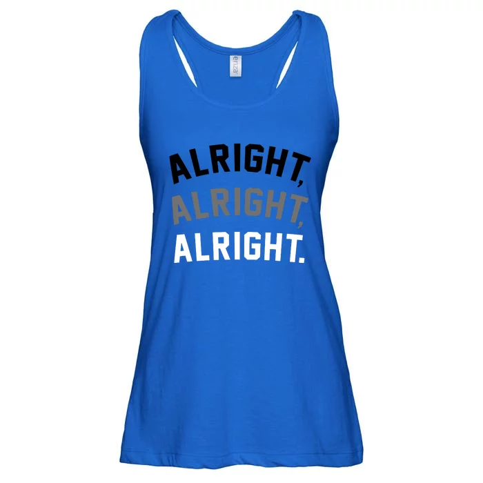 Alright Alright Alright Ladies Essential Flowy Tank