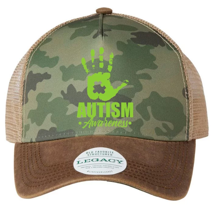 Autism Awareness Autistic Support Unique ASD Heart Gift Legacy Tie Dye Trucker Hat