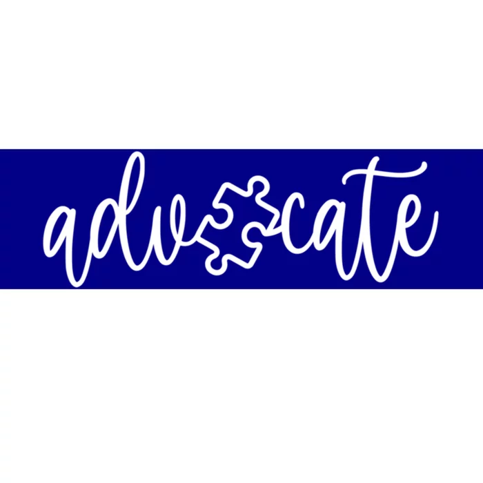 Advocate Autism Awareness Gift Autism Support Funny Gift Bumper Sticker