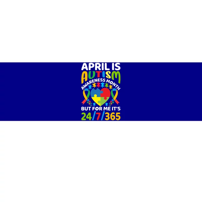 April Autism Awareness Month Autism Advocacy Autism Ribbon Autism Support Bumper Sticker