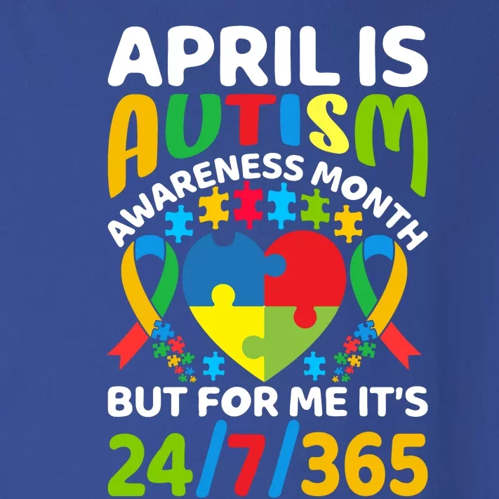 April Autism Awareness Month Autism Advocacy Autism Ribbon Autism Support Toddler Long Sleeve Shirt